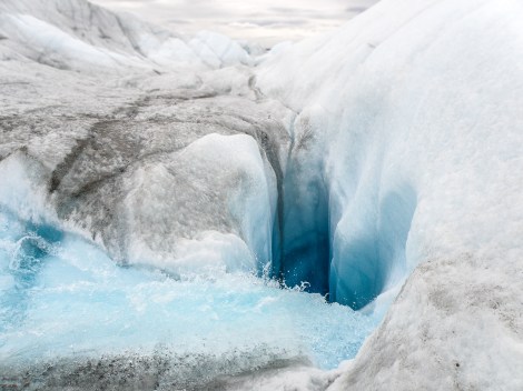 Figure 1. Moulin on Leverett Glacier, southwest Greenland
